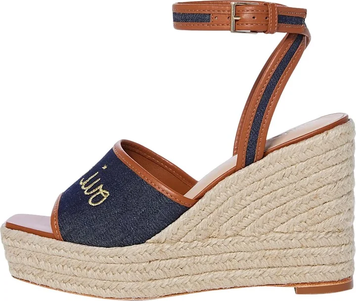 Cinq a Sept Women's JESSE DENIM ESPADRILLE WEDGE