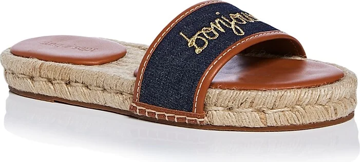 Cinq a Sept Women's Josephine Canvas Espadrille Sandals