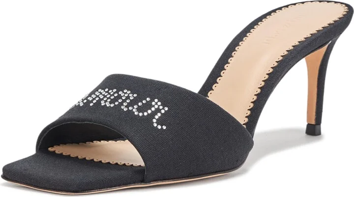 Cinq a Sept Women's JUNE HEATSET LINEN MULE