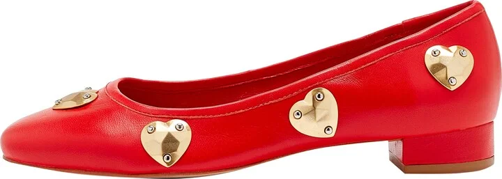 Cinq a Sept Women's Marin Block Heel Ballet Pump