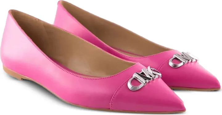 Cipele logo-plaque pointed-toe pumps