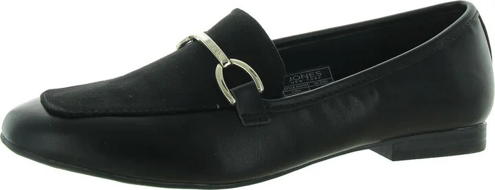Cira Womens Faux Leather Slip-On Loafers