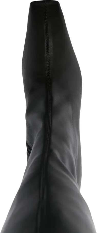 Circle 90mm faux-leather knee-high boots - Image 4
