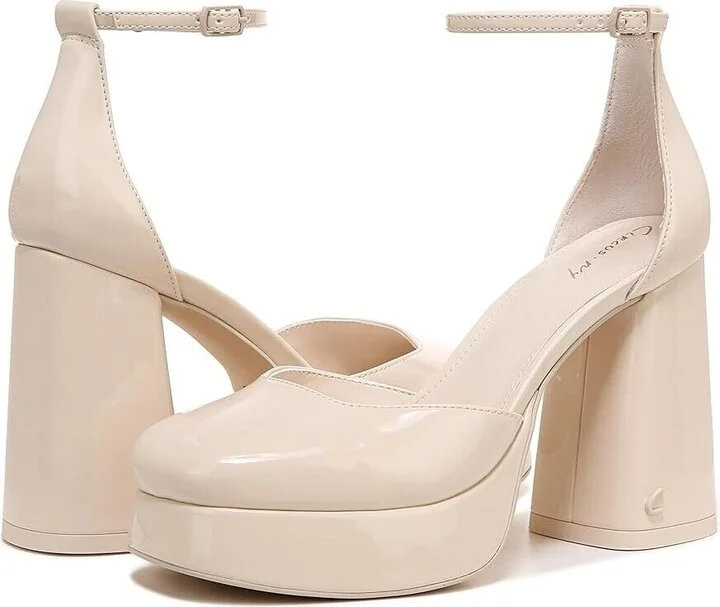Circus NY by Sam Edelman Rosa I5413S1900 Pump Women's 10 Vanilla Platform FZP162