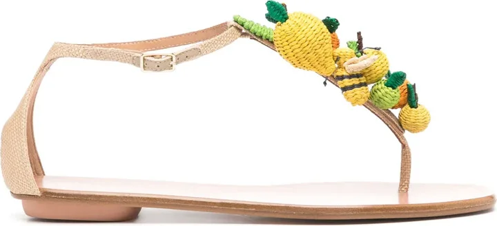Citrus Punch flat sandals