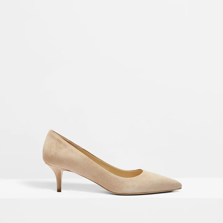 City 55 Pump in Suede - Image 3