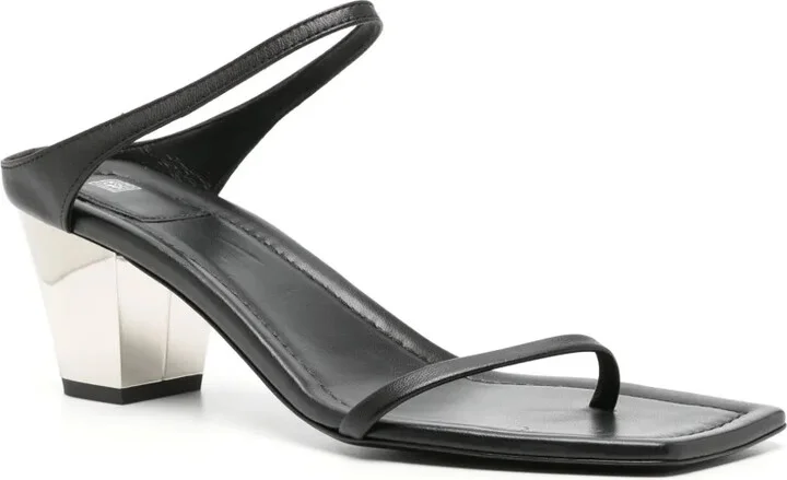 City 60mm leather mules - Image 2