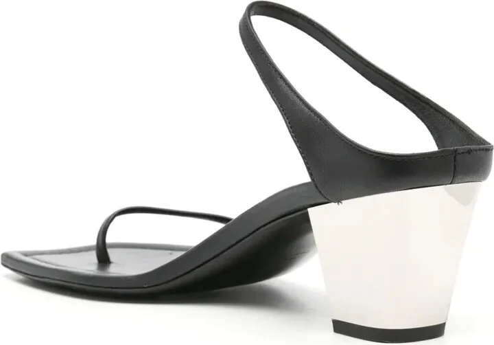 City 60mm leather mules - Image 3