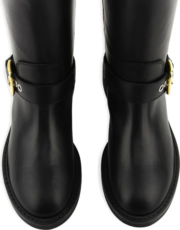 City buckle-fastening leather boots - Image 4
