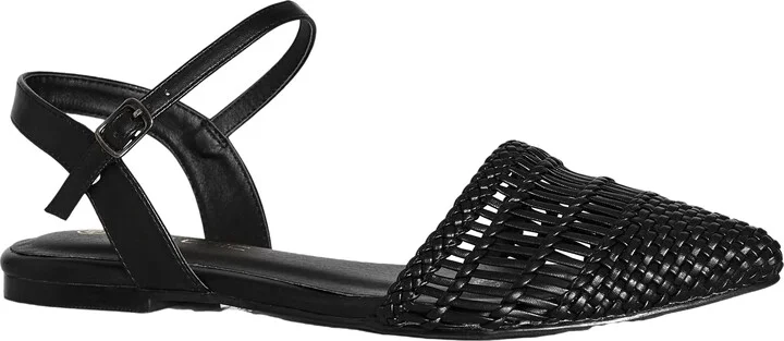 City Chic Wide FIT Rosalie Flat Slipper