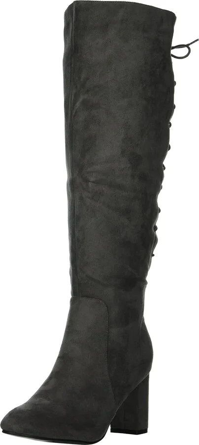 City Chic Women's Boot - WIDE FIT Perry Knee