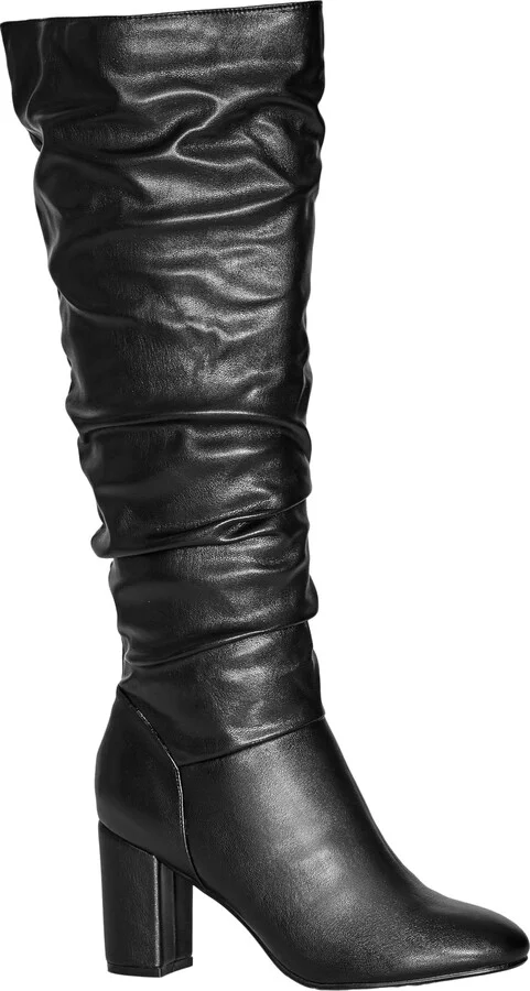 City Chic Women's Boot-Wide FIT Petra Sleek Knee High
