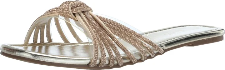 City Chic Women's Flat-Wide FIT Desire Dressy Sandal