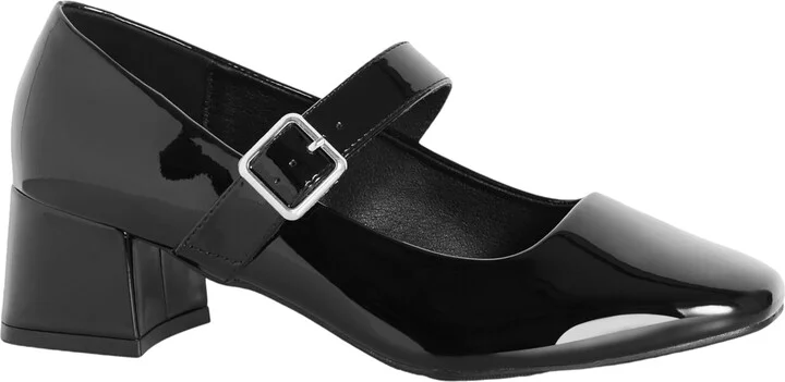 City Chic Women's Heel-Wide FIT Mary Jane Block Fashion Boot
