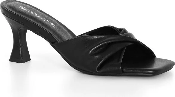 CITY CHIC | Women's Plus Size Rochelle Heel - black - 11W