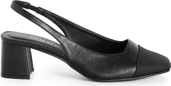 CITY CHIC | Women's Plus Size WIDE FIT Chelsea Slingback - black - 8W - Image 2