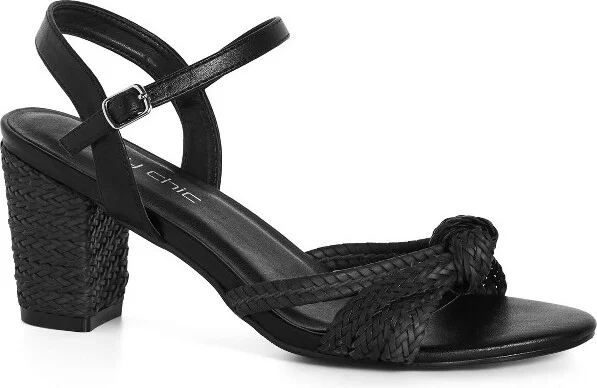 CITY CHIC | Women's Plus Size WIDE FIT Freedom Platform - black - 11W - Image 2