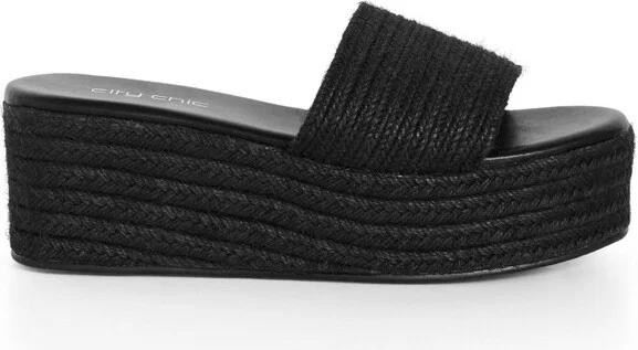 CITY CHIC | Women's Plus Size WIDE FIT Island Platform - black - 10W