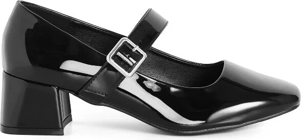 CITY CHIC | Women's Plus Size WIDE FIT Mary Jane Block Heel - black - 11W - Image 2