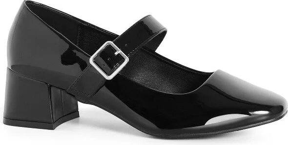 CITY CHIC | Women's Plus Size WIDE FIT Mary Jane Block Heel - black - 11W