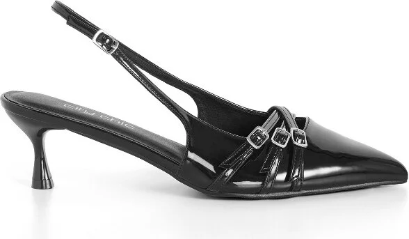 CITY CHIC | Women's Plus Size WIDE FIT Mia Sling Back - black - 12W - Image 2