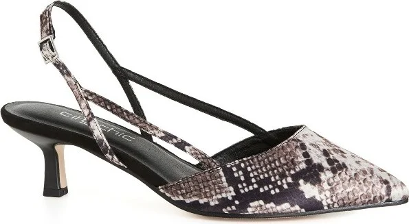 CITY CHIC | Women's Plus Size WIDE FIT Mila Slingback - reptile - 11W