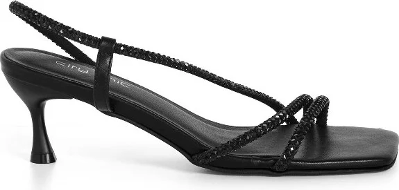 CITY CHIC | Women's Plus Size WIDE FIT Party Slingback - black - 13W