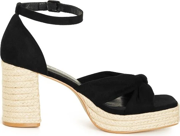 CITY CHIC | Women's Plus Size WIDE FIT Platform Oakley Heel - black - 12W - Image 2
