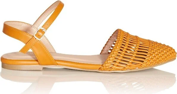 CITY CHIC | Women's Plus Size WIDE FIT Rosalie Flat - honey - 9W - Image 2