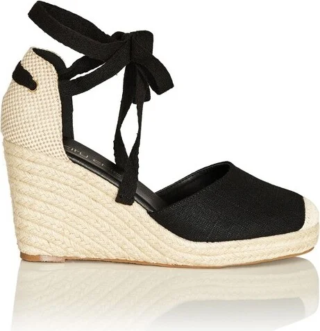 CITY CHIC | Women's Plus Size WIDE FIT Sage Wedge - black - 11W - Image 2