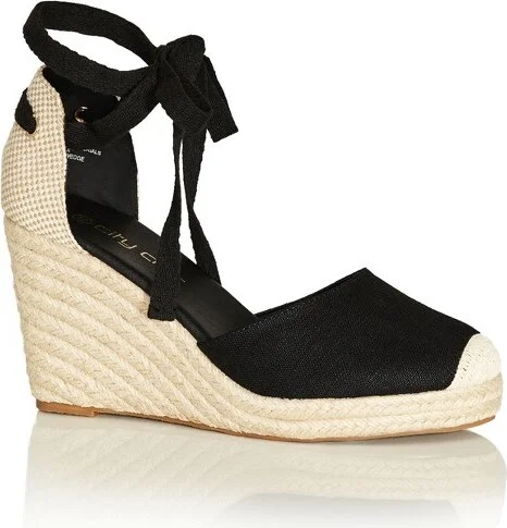 CITY CHIC | Women's Plus Size WIDE FIT Sage Wedge - black - 11W