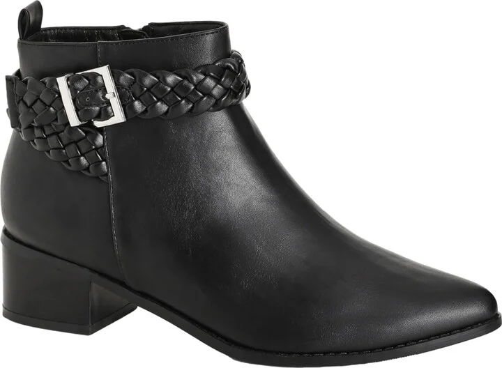 City Chic Women's Wide FIT Brady Ankle Boot