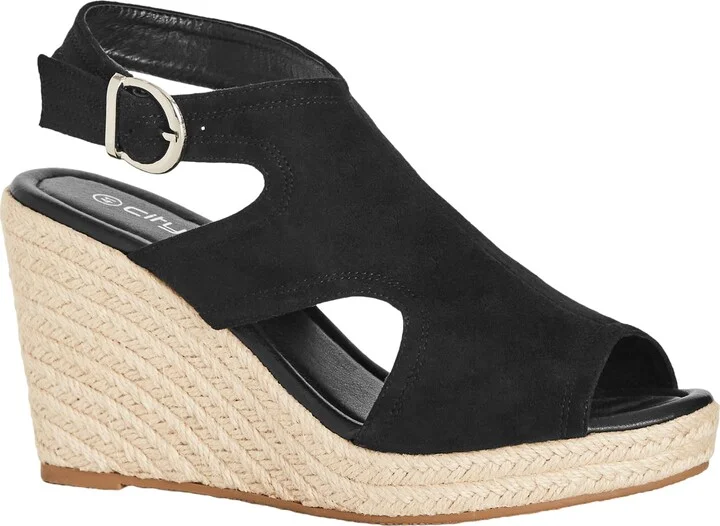 CITY CHIC Women's Wide FIT Mystic Wedge Sandal