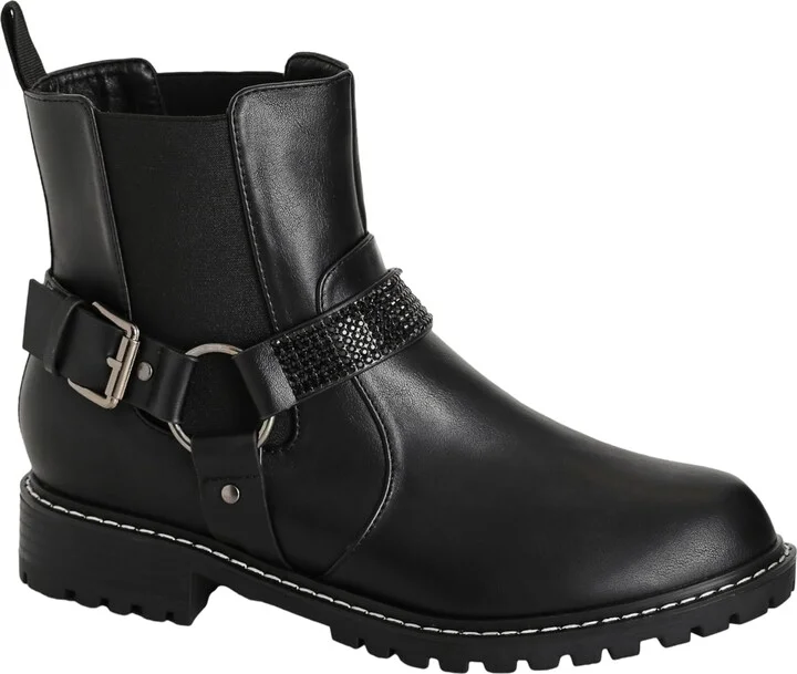 City Chic Women's Wide FIT Texas Ankle Boot