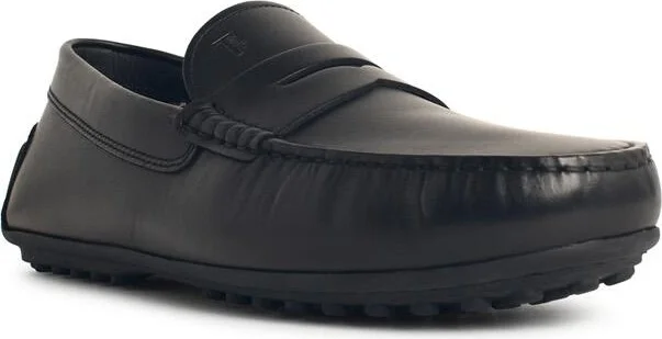 'city Gommino' Black Leather Loafers - Image 2