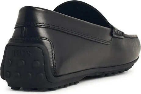 'city Gommino' Black Leather Loafers - Image 3