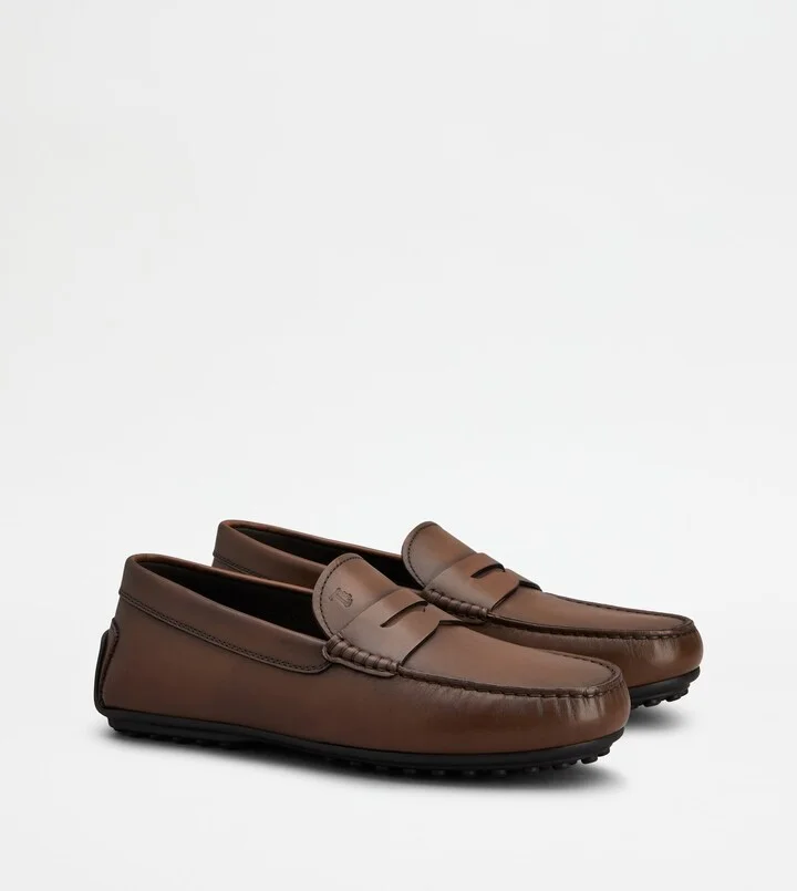 City Gommino Driving Shoes in Leather - Image 2