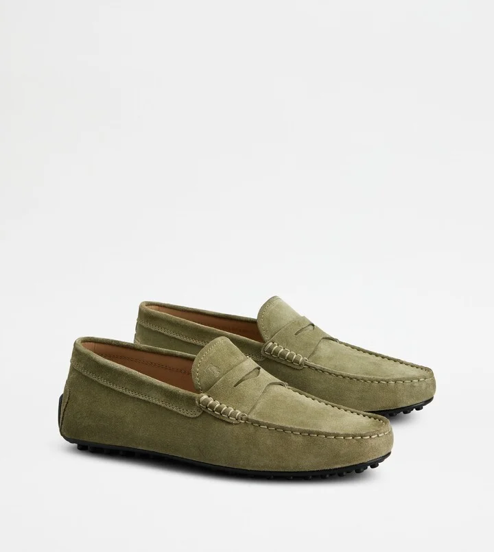 City Gommino Driving Shoes in Suede - Image 2