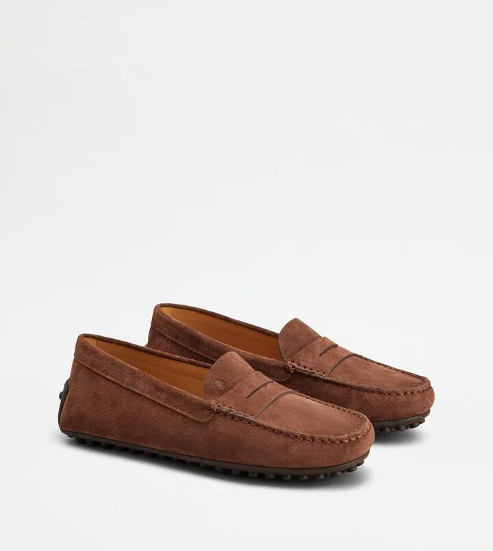 City Gommino Driving Shoes in Suede - Image 2