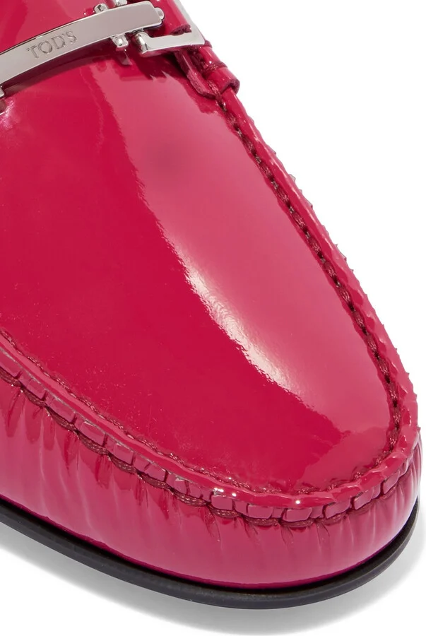 City Gommino embellished patent-leather loafers - Image 4