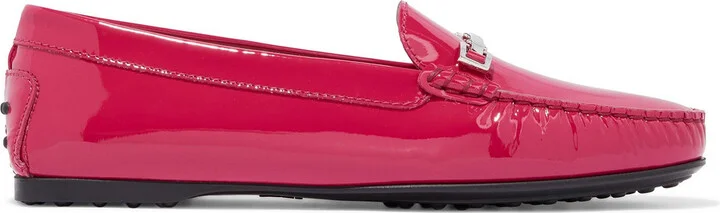 City Gommino embellished patent-leather loafers