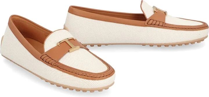 City Gommino Fabric Loafers - Image 3