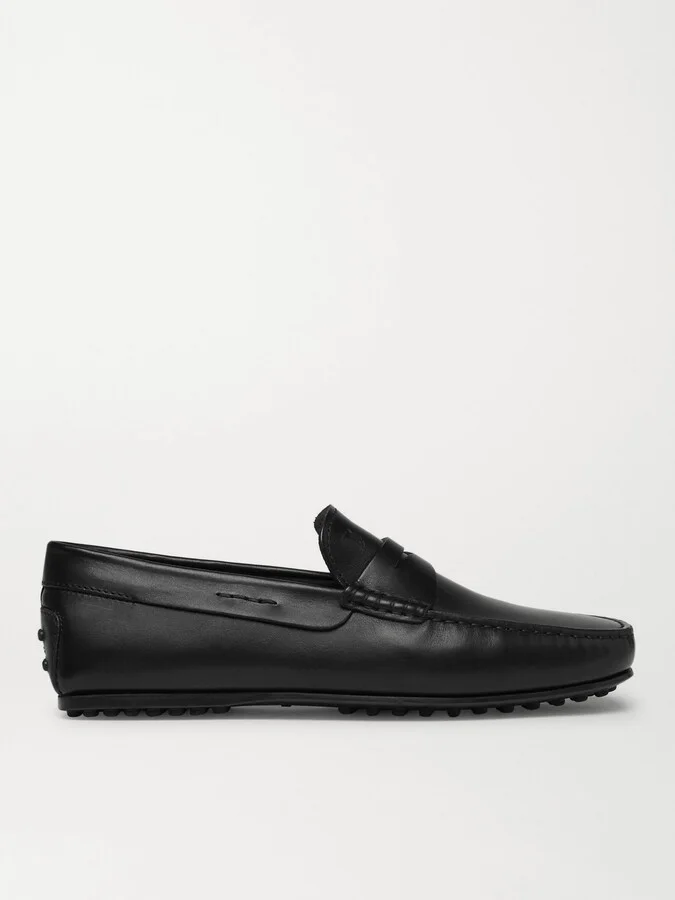 City Gommino Leather Penny Loafers