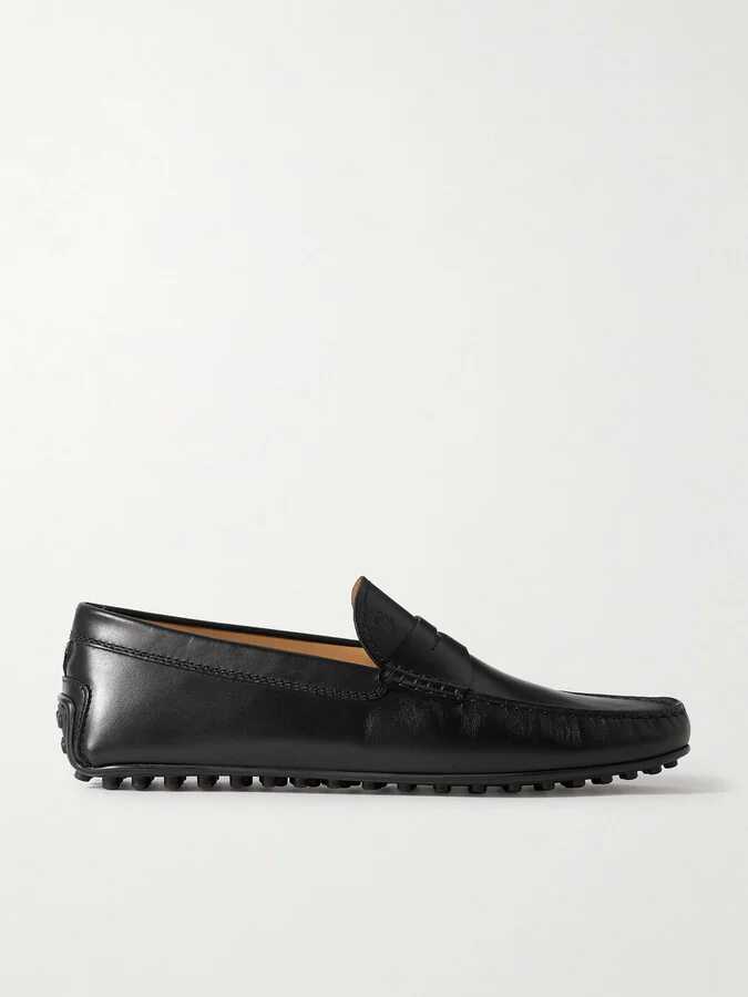City Gommino Logo-Debossed Leather Driving Shoes