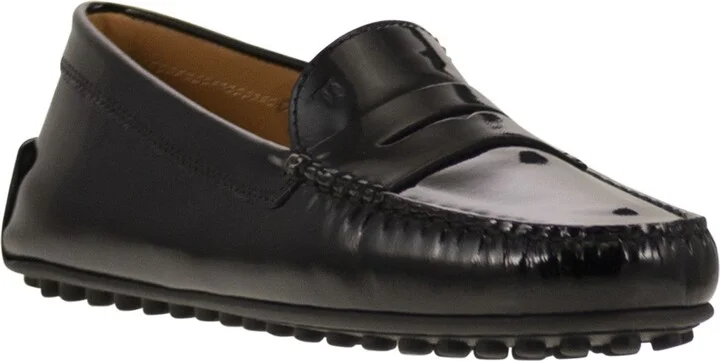City Gommino Moccasin In Glossy Leather - Image 2
