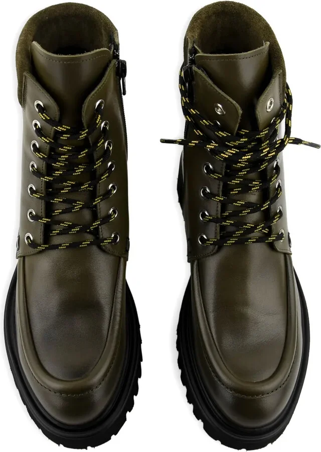 City lace-up leather boots - Image 4