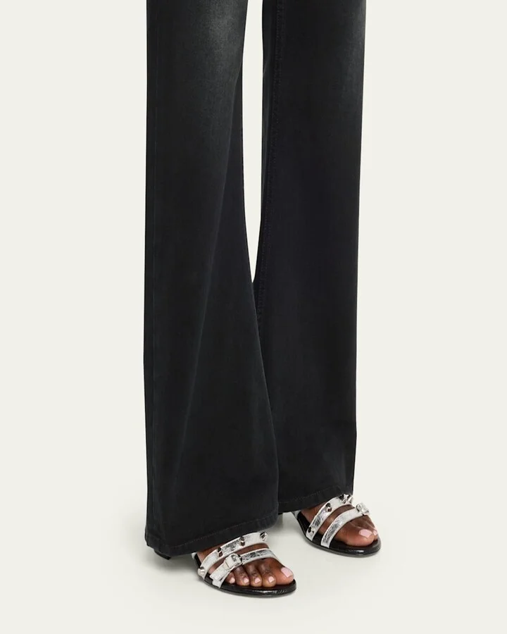 City Leather Block-Heel Sandals - Image 9
