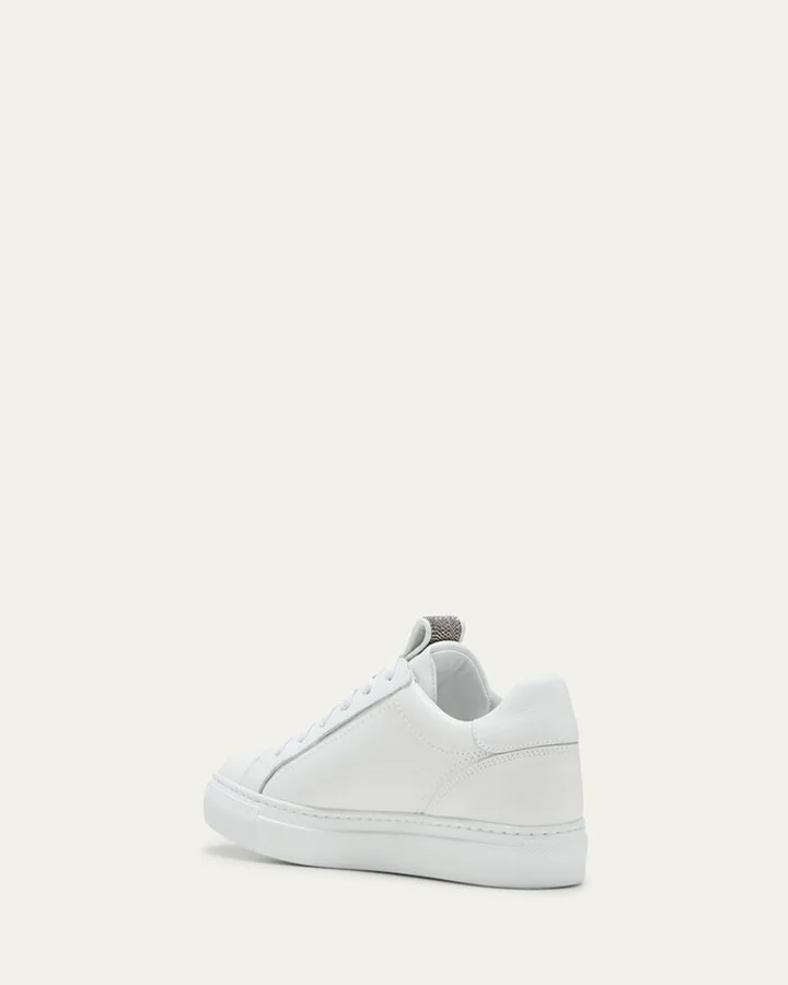 City Leather Monili Low-Top Sneakers - Image 10