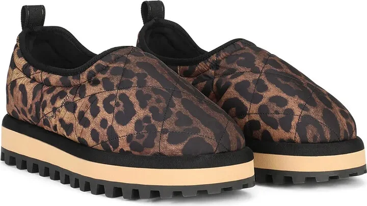 City leopard-print slip-on shoes - Image 2