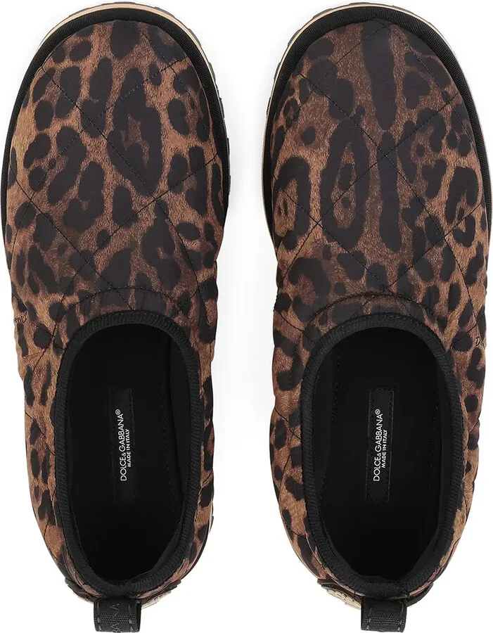 City leopard-print slip-on shoes - Image 4